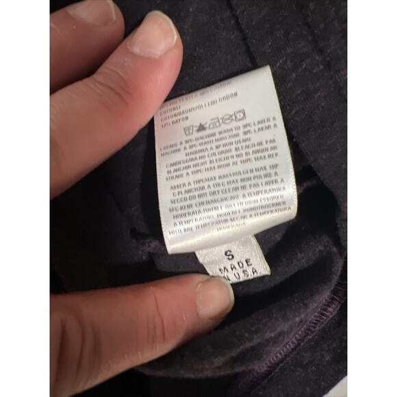 Agave Nectar Top Women’s Small Purple short sleeve Oversized Sweatshirt - Picture 4 of 9